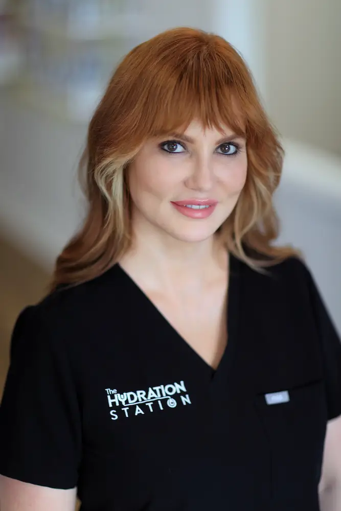 Hydration Station medical professional